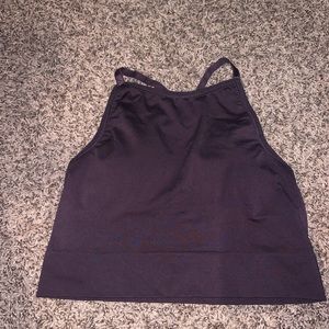 Purple Athleta crop top